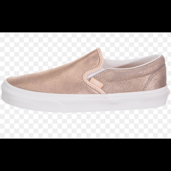 kids rose gold vans